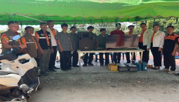 ร่วมพิธีเปิดโครงการ Fix - it จิตอาสา โดย วิทยาลัยสารพัดช่างอุดรธานี ณ บริเวณศาลาวัดเก่าบ้านนาแอง